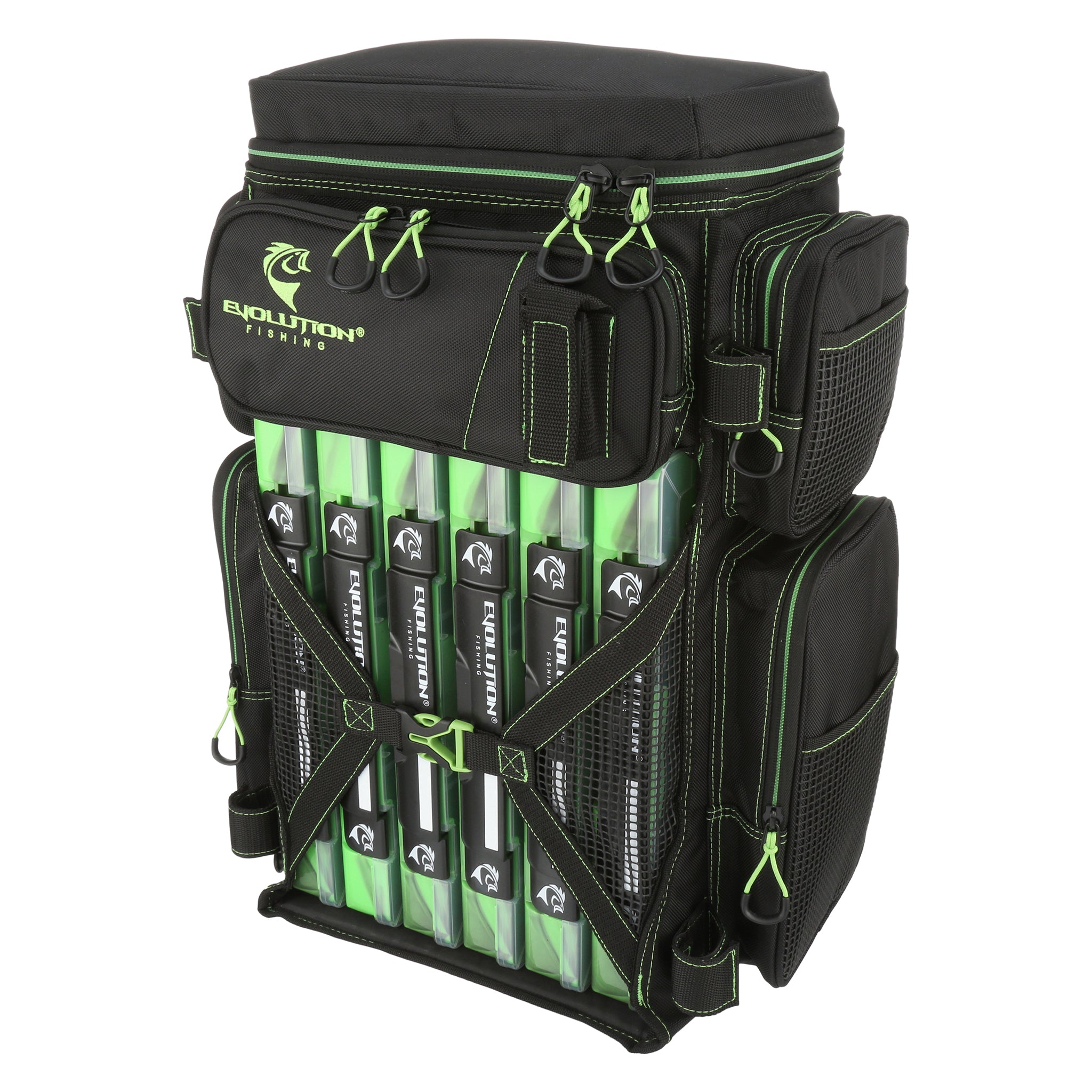 fishing backpack tackle bag Skinz theres a spot for everythingtools Drift Series 3700 Tackle Backpack