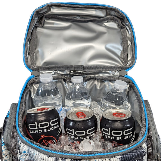 Largemouth 3600 Tackle Backpack with Cooler Top