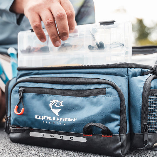Evolution Fishing Blue 3600 Smallmouth Tackle Bag – Evolution Outdoor