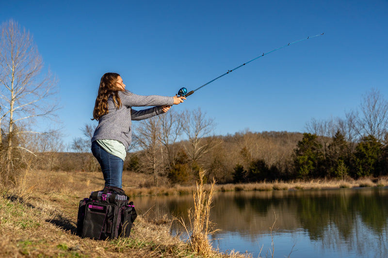 Load image into Gallery viewer, Vertical 3700 Drift Series Tackle Bag Purple
