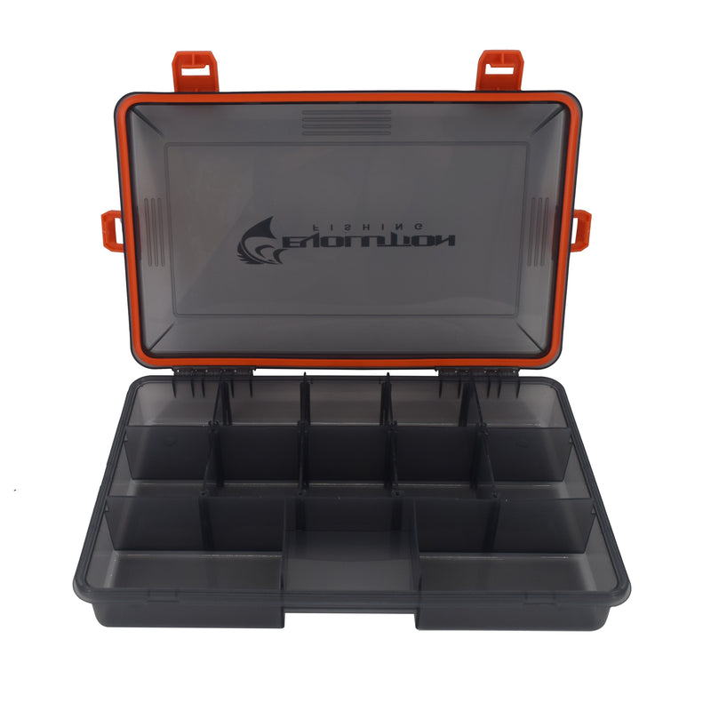 Evolution Outdoors 3700 4-Latch Waterproof Tackle Tray [FC