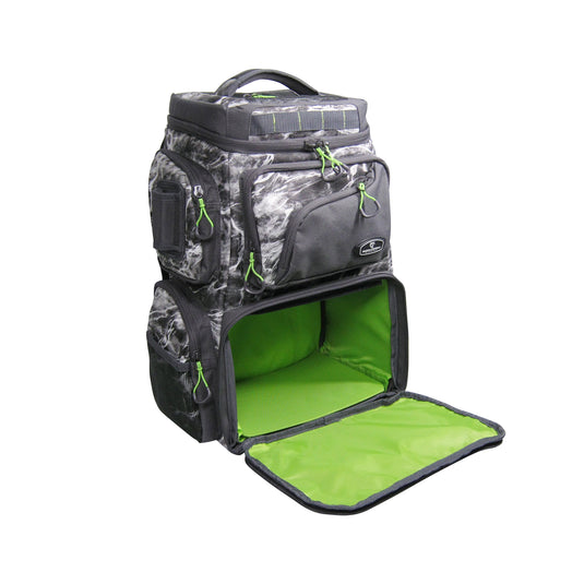 Evolution Outdoor 34002 Large Mouth Double Decker Mossy Oak Tackle Backpack  - Water Camouflage, Outdoor Rucksack w/ 3 Fishing Trays, Padded 並行輸入  :B07PJWZXHY:The Earth Web Shop - 通販 - Yahoo!ショッピング - アウトドア、釣り、旅行用品