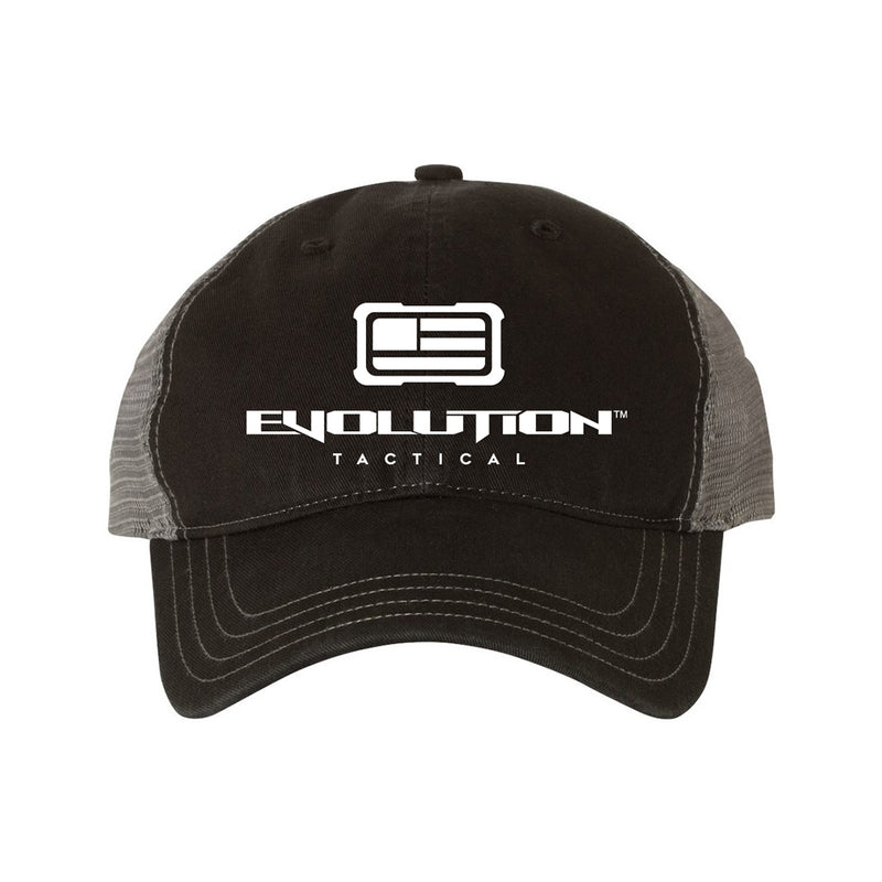 Load image into Gallery viewer, Tactical Hat Unstructured - Black &amp; White
