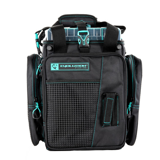 Evolution Fishing Drift Series 3700 Tackle Backpack with QuikLatch System &  2 Rod Holders – Blue, Heavy Duty Fishing Backpack w/ 6 Tackle Trays, Built  In Rain Fly : : Sports & Outdoors