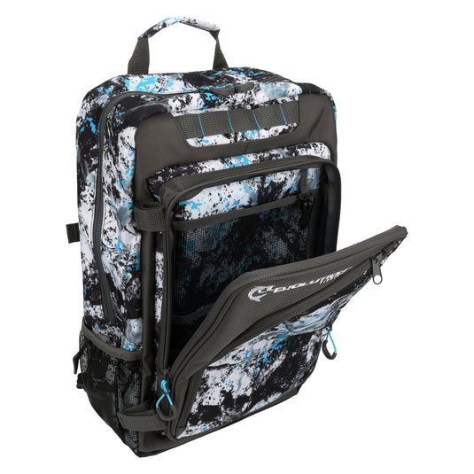 Evolution Fishing Largemouth Series Double Decker Tackle Backpack 